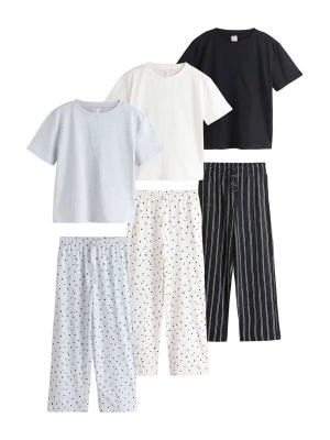 Foto van product Next Pyjama smoky blue / zwart / wit