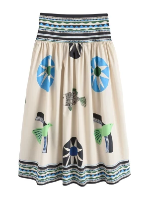 Foto van product Next Rok crème / blauw / neongroen / zwart
