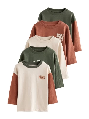 Foto van product Next Shirt beige / cognac / donkergroen