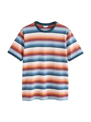 Foto van product Next Shirt blauw / lichtblauw / oranje / wit