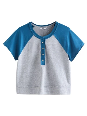 Foto van product Next Shirt blauw / lichtgrijs