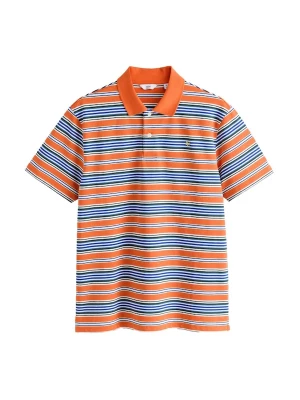Foto van product Next Shirt blauw / oranje / zwart / wit