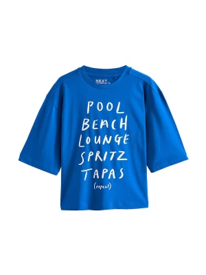 Foto van product Next Shirt blauw / wit