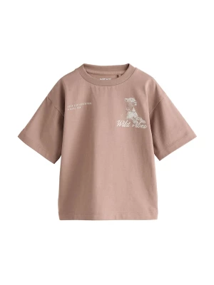 Foto van product Next Shirt bruin / wit