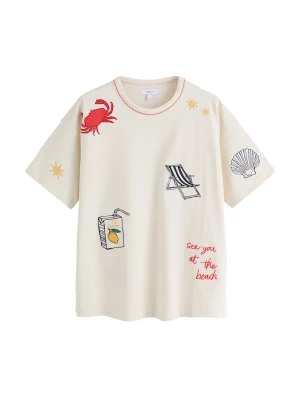 Foto van product Next Shirt crème / nachtblauw / lichtgeel / donkerrood