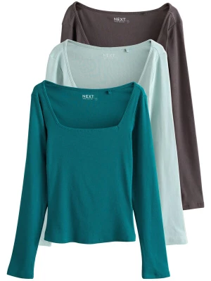 Foto van product Next Shirt cyaan blauw / lichtblauw / chocoladebruin