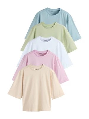 Foto van product Next Shirt cyaan blauw / lichtblauw / mintgroen / pasteloranje / lichtroze