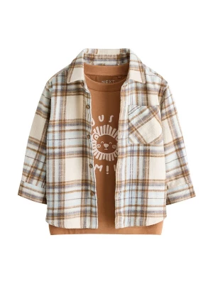 Foto van product Next Shirt ecru / blauw / lichtblauw / pueblo