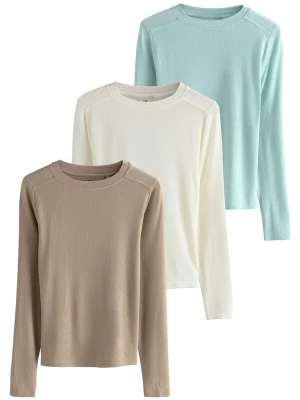 Foto van product Next Shirt ecru / lichtblauw / kaki