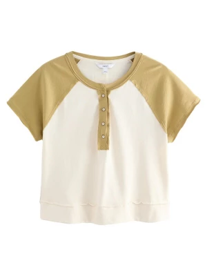 Foto van product Next Shirt geel gemêleerd / wit