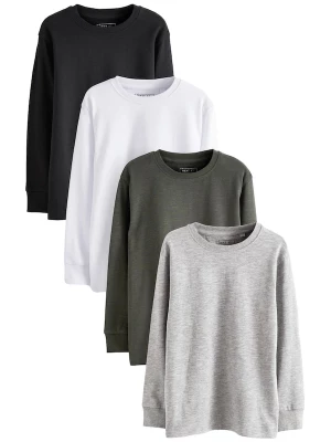 Foto van product Next Shirt grijs / olijfgroen / zwart / wit