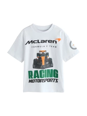 Foto van product Next Shirt 'McLaren' donkergroen / donkeroranje / zwart / wit