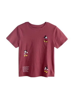 Foto van product Next Shirt 'Mickey Mouse' geel / bourgogne / zwart / wit