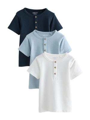Foto van product Next Shirt navy / lichtblauw / wit