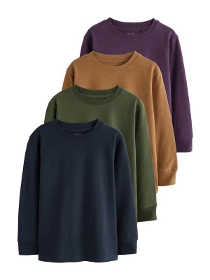 Foto van product Next Shirt navy / lichtbruin / olijfgroen / aubergine