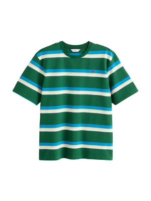 Foto van product Next Shirt neonblauw / donkergroen / wit
