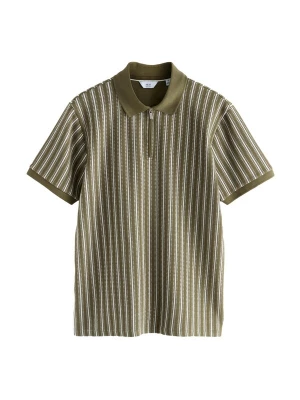 Foto van product Next Shirt olijfgroen / natuurwit