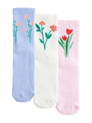 Foto van product Next Sokken duifblauw / rosa / wit