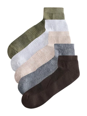 Foto van product Next Sokken sand / chocoladebruin / lichtgrijs / donkergrijs / groen