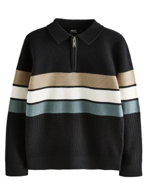 Foto van product Next Trui donkerbeige / cyaan blauw / zwart / wit