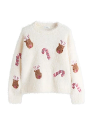 Foto van product Next Trui ecru / bruin / pink
