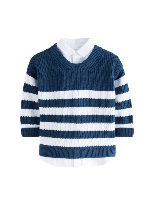 Foto van product Next Trui navy / wit