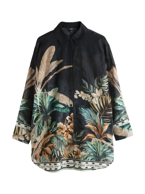 Foto van product Next Tuniek beige gemêleerd / karamel / smaragd / zwart
