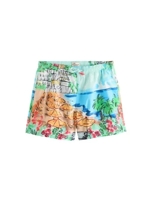 Foto van product Next Zwemshorts aqua / lichtgrijs / mintgroen / oranje