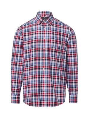 Foto van product Nils Sundström Overhemd blauw / donkerblauw / rood