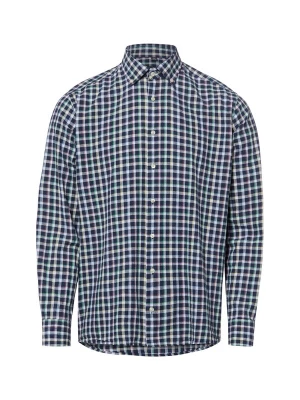 Foto van product Nils Sundström Overhemd marine / gemengde kleuren