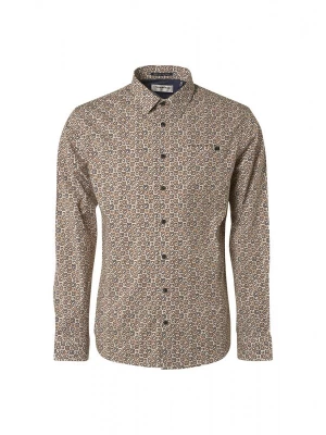 Foto van product No Excess Overhemd bruin / zwart / wit