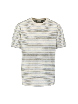 Foto van product No Excess Shirt lichtbeige / donkerbeige / blauw / natuurwit