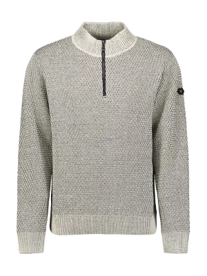 Foto van product No Excess Trui stone grey / zwart