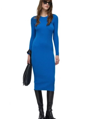 Foto van product No Matter What Gebreide jurk blauw