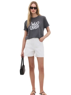 Foto van product No Matter What Shirt antraciet / wit
