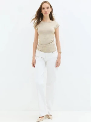 Foto van product No Matter What Shirt beige / goud