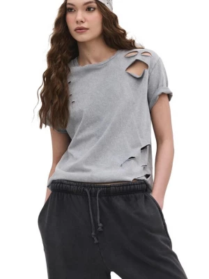Foto van product No Matter What Shirt grijs gemêleerd