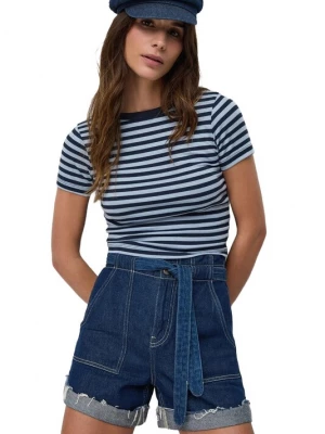 Foto van product No Matter What Shirt navy / lichtblauw
