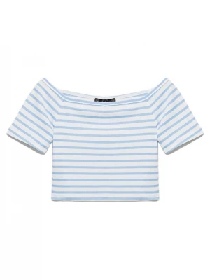 Foto van product No Matter What Shirt turquoise / wit