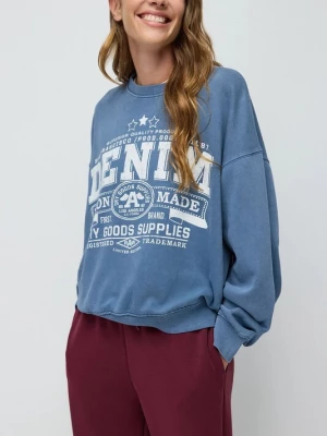Foto van product No Matter What Sweatshirt lichtblauw / wit