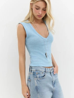 Foto van product No Matter What Top blauw