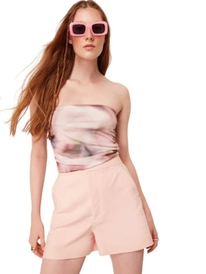 Foto van product No Matter What Top wijnrood / zwart / offwhite