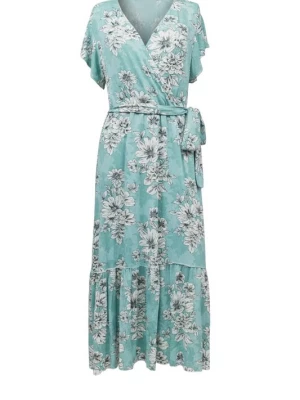 Foto van product No Matter What Zomerjurk turquoise / aqua / spar / wit