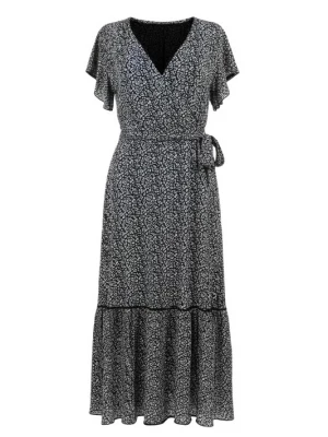 Foto van product No Matter What Zomerjurk zwart / wit
