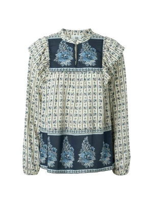 Foto van product Noa Noa Shirt ' AlouetteNN ' navy / donkerblauw / offwhite