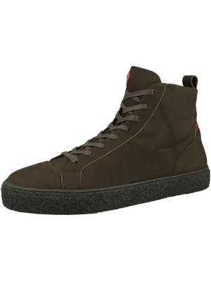 Foto van product NOBRAND Sneakers hoog 'Damp 2' donkergroen