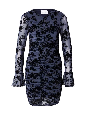 Foto van product Noella Jurk 'Lavetta' duifblauw / zwart
