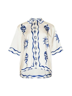 Foto van product Noella Shirt ' Kealy ' blauw gemêleerd