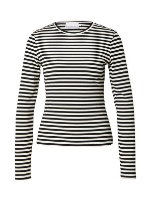Foto van product Noella Shirt 'Luana' ivoor / zwart