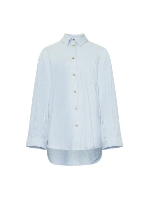 Foto van product Noella Shirt ' Marlon ' blauw gemêleerd